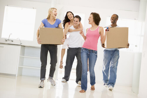 5 people moving into an apartment